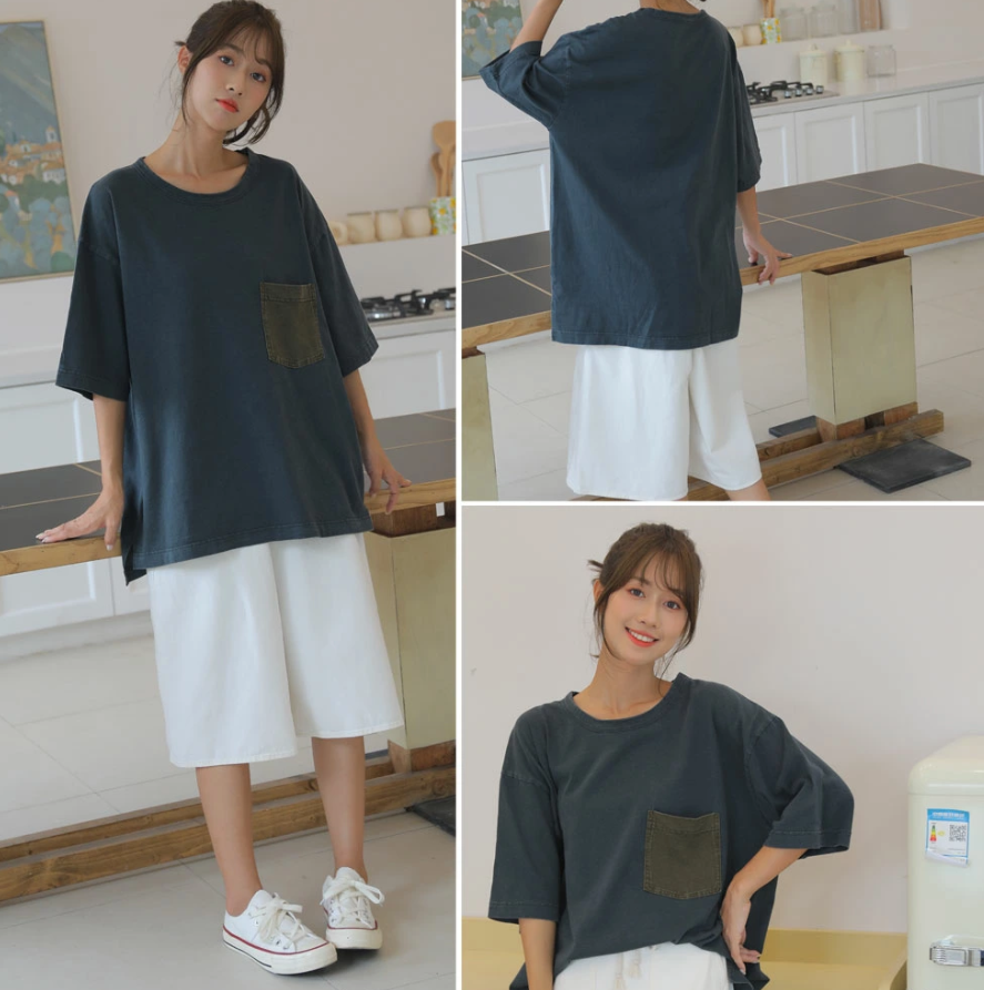 大きいサイズまでサイズ展開 ペアルック ビッグTシャツ ルームウェア ワンマイルウェア レデイース (M~5XL)