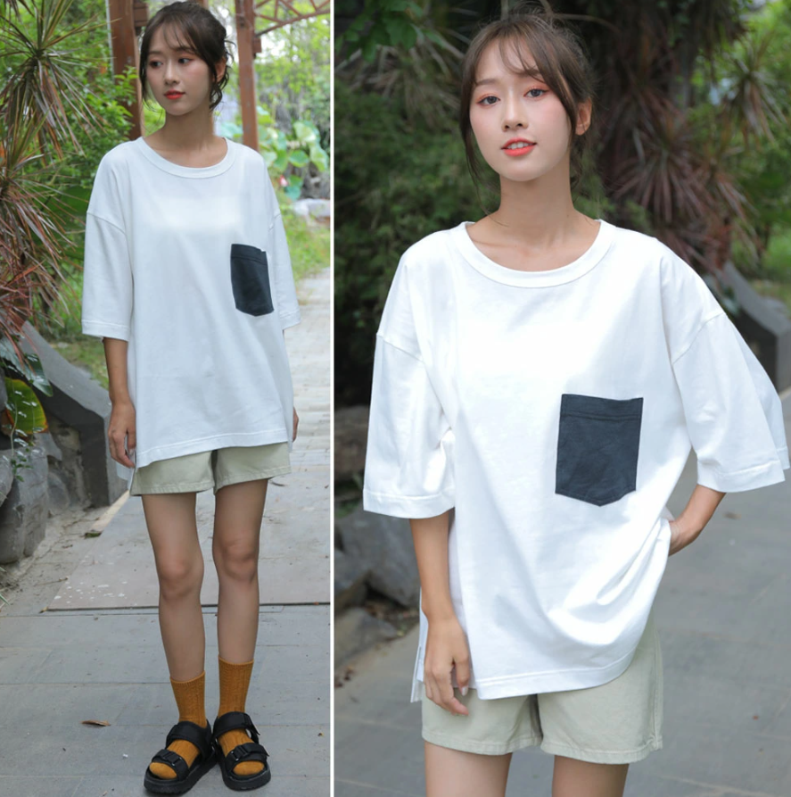 大きいサイズまでサイズ展開 ペアルック ビッグTシャツ ルームウェア ワンマイルウェア レデイース (M~5XL)