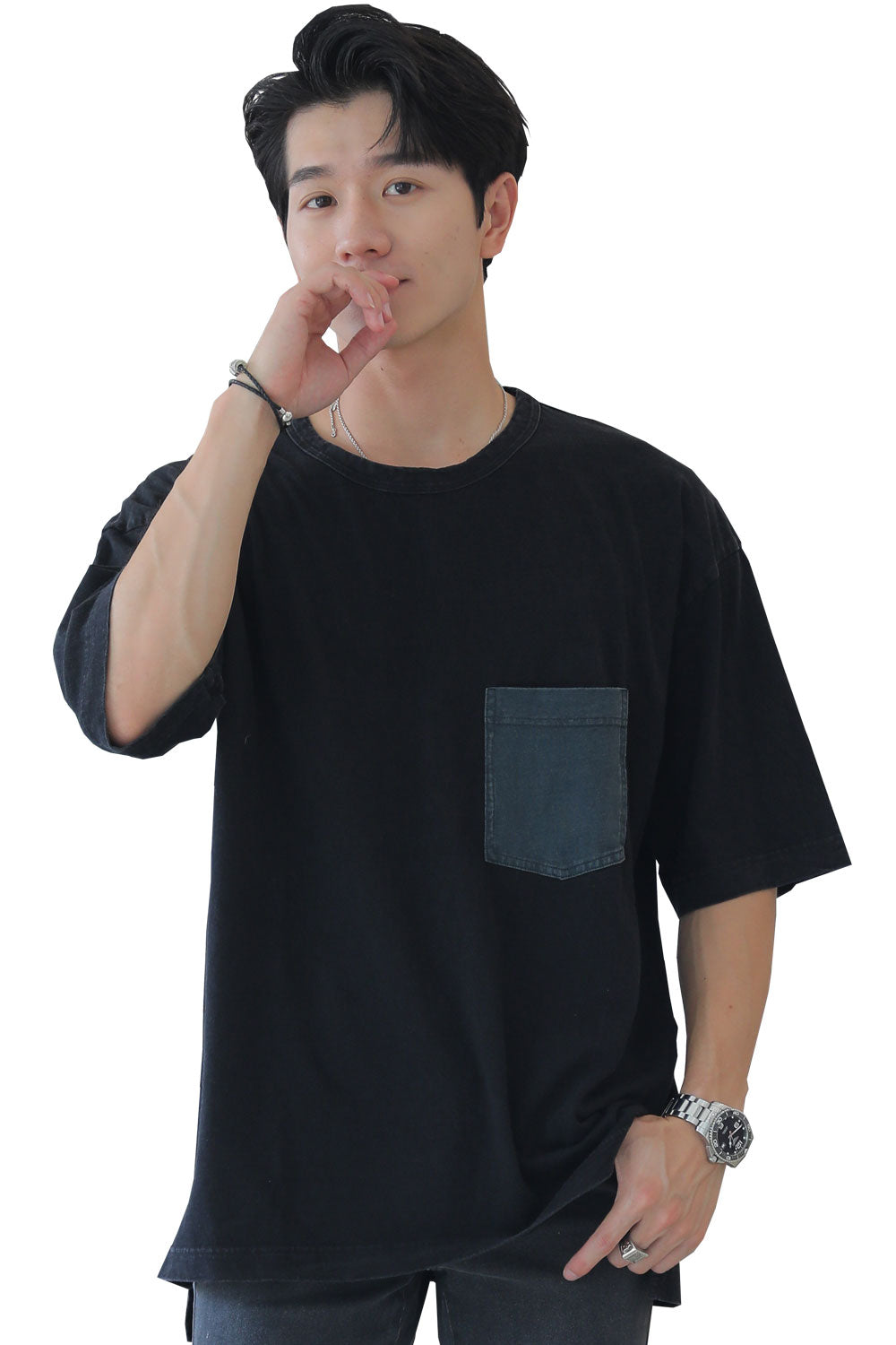 大きいサイズまでサイズ展開 ペアルック ビッグTシャツ ルームウェア ワンマイルウェア メンズ (M~5XL)
