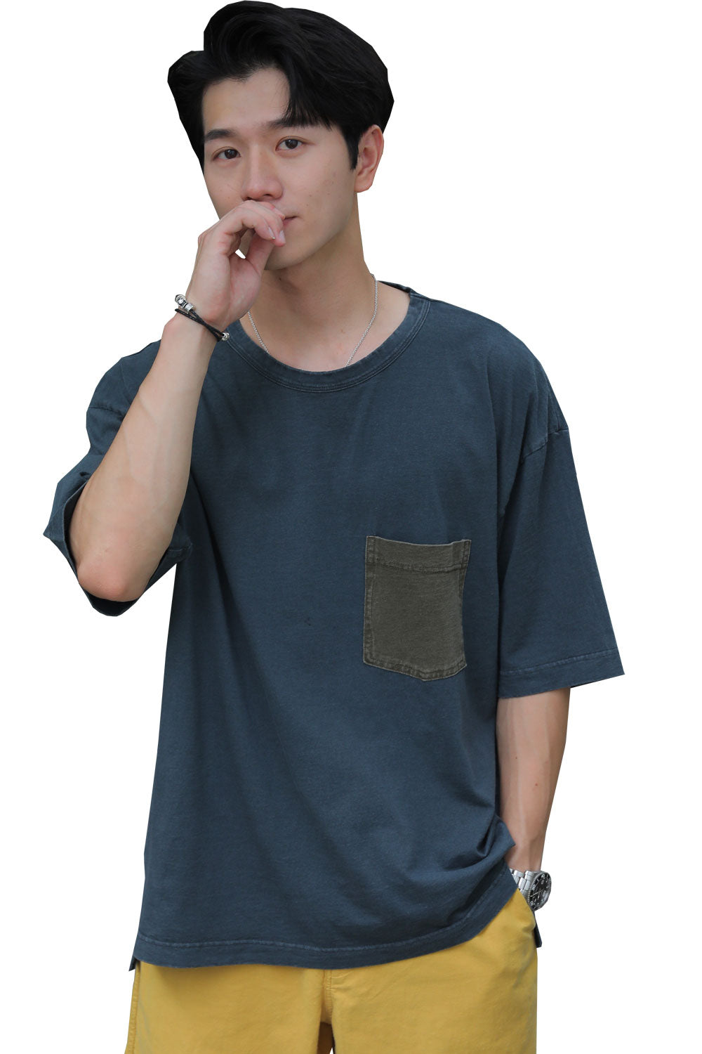 大きいサイズまでサイズ展開 ペアルック ビッグTシャツ ルームウェア ワンマイルウェア メンズ (M~5XL)