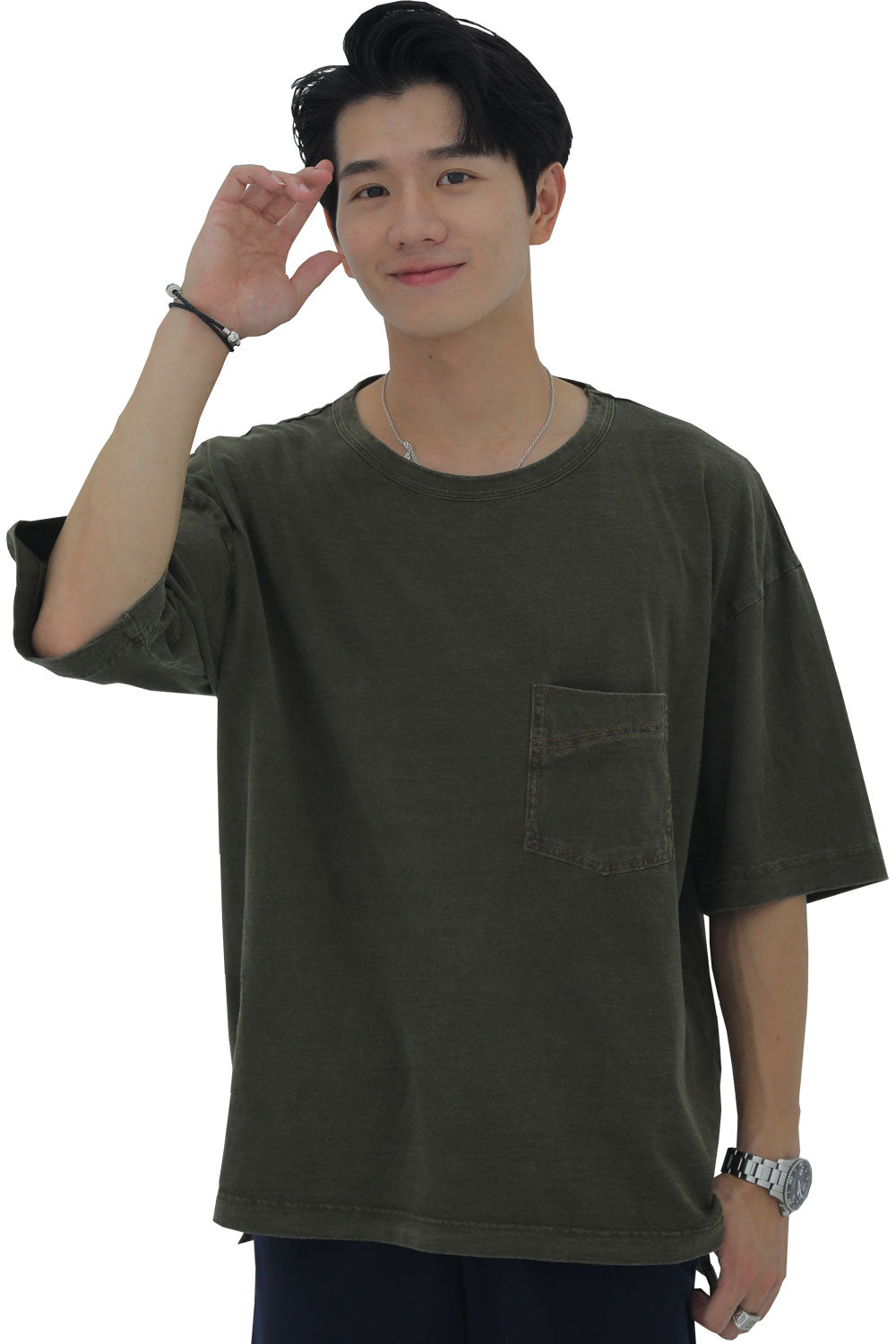 大きいサイズまでサイズ展開 ペアルック ビッグTシャツ ルームウェア ワンマイルウェア メンズ (M~5XL)