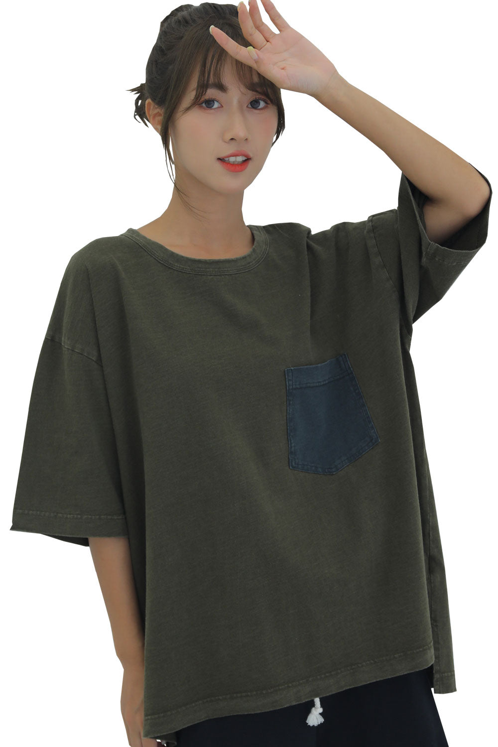 大きいサイズまでサイズ展開 ペアルック ビッグTシャツ ルームウェア ワンマイルウェア レデイース (M~5XL)