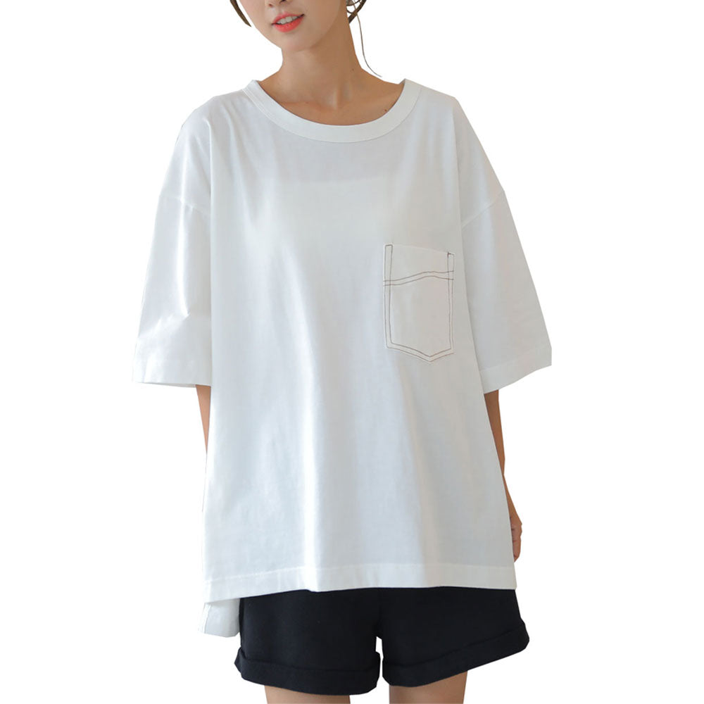 大きいサイズまでサイズ展開 ペアルック ビッグTシャツ ルームウェア ワンマイルウェア レデイース (M~5XL)