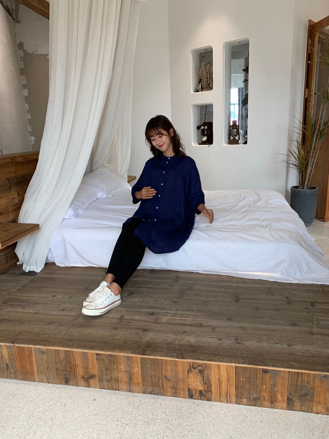 モデル撮影風景