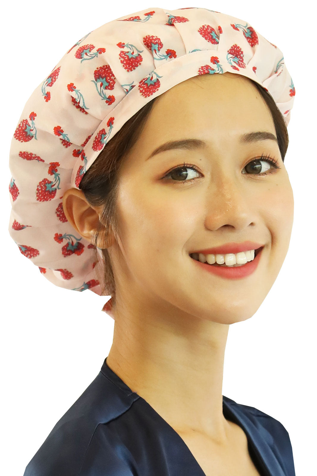 産後のママの味方、抜け毛防止シルクナイトキャップ