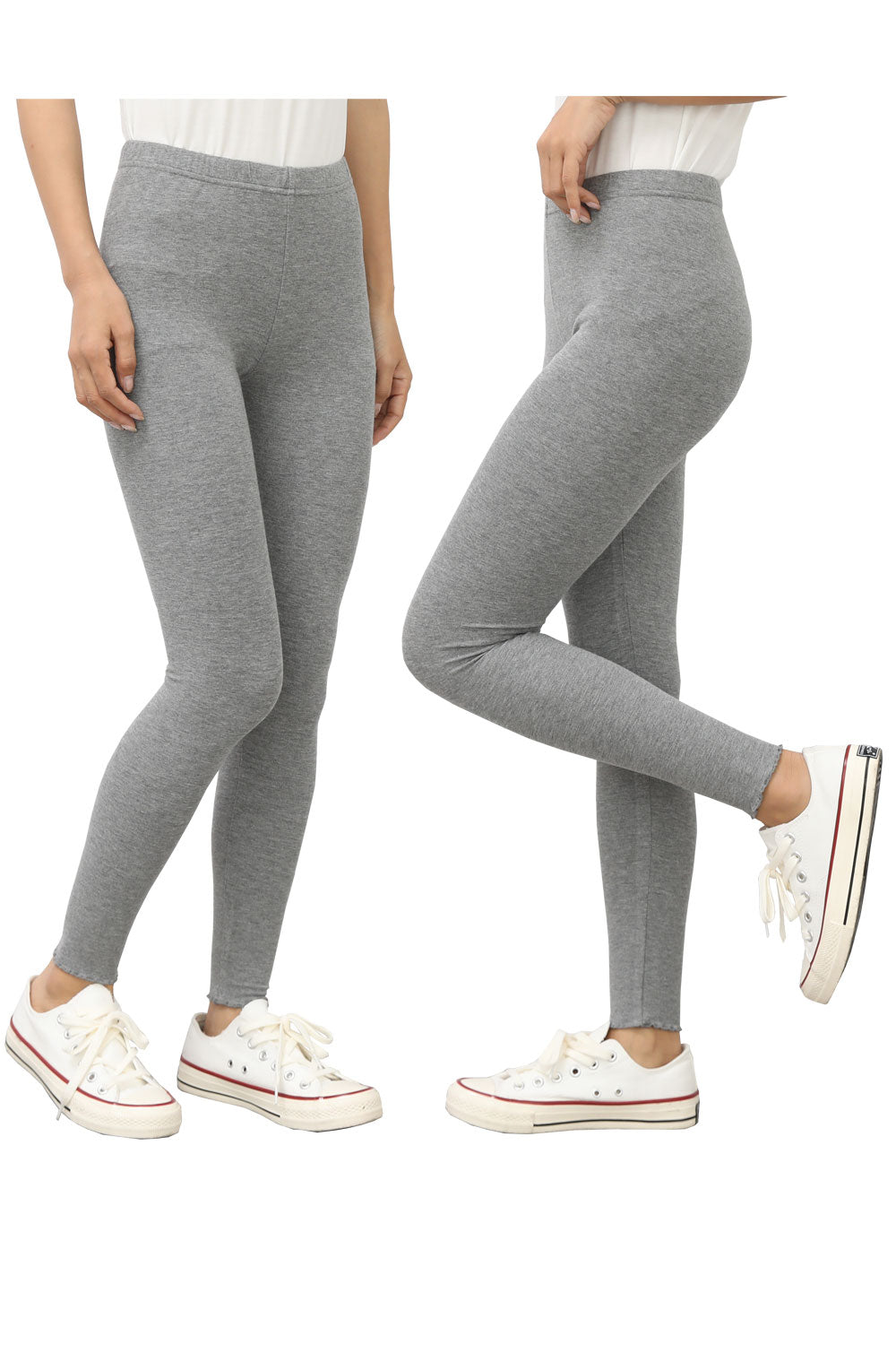 産後のママにぴったりの10分丈レギンス（裾タイプ：メロウ）